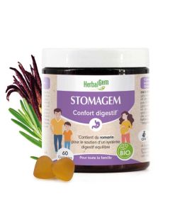 Herbalgem Stomagem Gummies Bio 60 Gommes