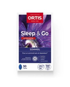 Ortis Sleep & Go Sommeil 30 Comprimés