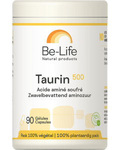Be Life Taurin 500 Gélules x90