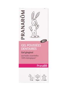 Pranarôm Prana BB Gel Poussees Dentaires Bio (Eco) 15 ml