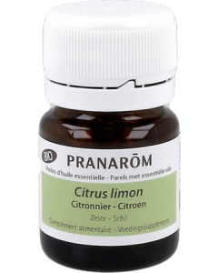Pranarom Perles Huile Essentielle Citronnier Zeste Bio Capsule 60