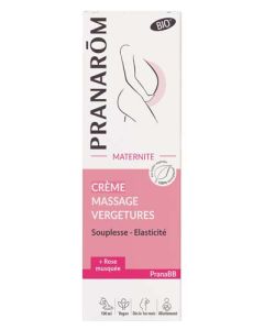 Pranarôm Prana BB Maternité Creme Massage Vergetures Bio (Eco) 100 ml