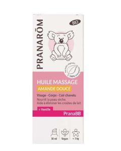 Pranarôm Prana BB Huile Massage Amande Douce Bio (Eco) 30 ml