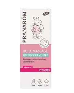 Pranarôm Prana BB Huile Massage Reconfort Ventre Bio (Eco) 30 ml