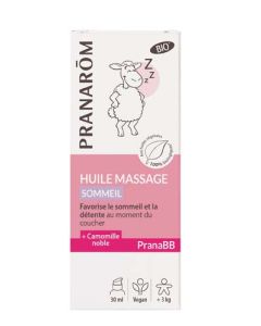 Pranarôm Prana BB Huile Massage Sommeil Bio (Eco) 30 ml