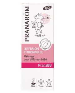 Pranarôm Prana BB Diffusion Citronnelle Bio (Eco) 10 ml