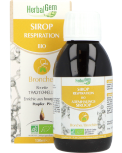 Herbalgem Sirop Respiration Bio Enf-adulte 150ml
