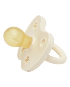 Hevea Tétine Ronde 0-3 mois couleur Milky White 