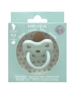 Hevea Tétine Physiologique 0-3 mois couleur Mellow Mint 