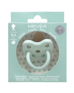Hevea Tétine Ronde 0-3 mois couleur Mellow Mint 