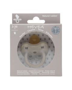 Hevea Tétine Physiologique 3-36M couleur Reindeer Grey