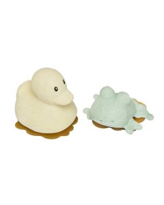 Hevea Set de 2 Jouets De Bain Canard & Grenouille 
100% Caoutchouc Naturel 