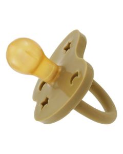 Hevea Tétine Ronde 3-36 mois couleur Olive