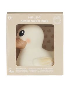 Hevea Kawan Rubber Duck Mini 8 cm couleur Marshmallow 