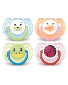 Avent Sucette 6-18M Silicone Animaux