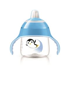 Avent Tasse Antifuite Bleu 200Ml