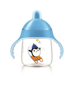 Avent Tasse Antifuite Bleu 260Ml
