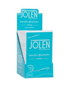 Jolen Bandes Épilatoires Visage x16