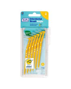 TePe Brossettes Interdentaires Angle Éco-Responsables Jaune 0.7mm / Iso 4