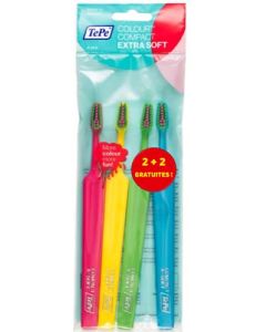 TePe Colour Compact extra Souple 4 pièces