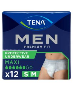 TENA Men Premium Fit Maxi Taille S/M x12