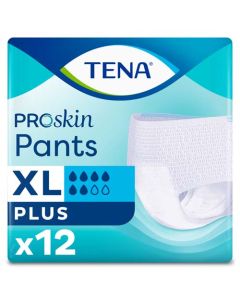 TENA Pants Proskin Plus Extra Large x12