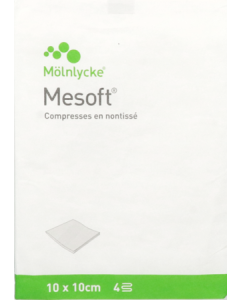 Mesoft Compresse Non Tissee 10cm X 10cm 100