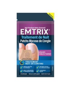 Emtrix Traitement Mycose De L'Ongle 14 Patch Nuit