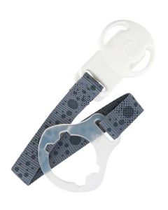 Twistshake Attache Sucette Gris Pastel