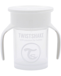 Twistshake Tasse D'Apprentissage 360 Cup Blanc 230ml