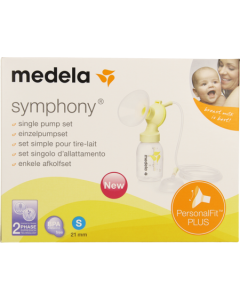 Medela Set Symphony Personalfit+ Simple Pompe Tire Lait 21mm