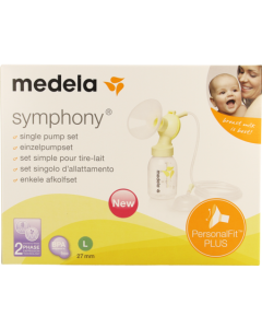 Medela Set Symphony Personalfit+ Simple Pompe Tire Lait 27mm