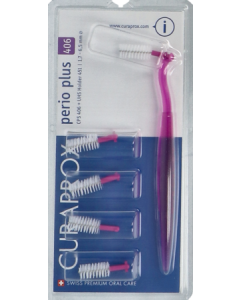 Curaprox Cps 406 Perio+ Brossette Interdentaire Fuchsia 5