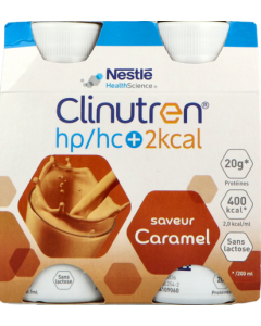 Clinutren Hp Hc+ 2kcal Caramel 200ml X4