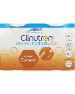 Clinutren Dessert Hp Hc+ 2kcal Creme Caramel 200g X4