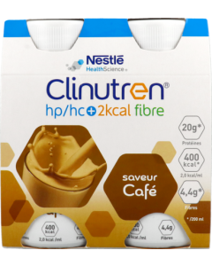 Clinutren Hp Hc+ 2kcal Fibre Cafe 200ml X 4