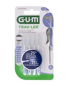 Gum Brossettes Interdentaires Trav-Ler 0,6 mm x4
