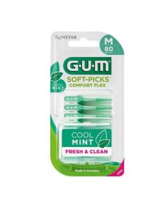 GUM Soft Picks Comfort Flex Mint M x80