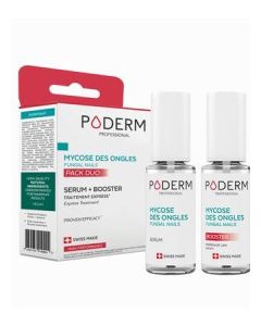Poderm Huile Sérum Purifiant Ongles Jaunis 8ml + Complément Booster 6ml