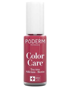 Poderm Color Care Vernis Ongles N797 Rouge Rose 8ml