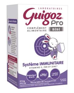 Guigoz Pro Bébé Système Immunitaire 21 sachets