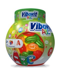 Vibovit Gomme Vitaminée ABC Bocal de 50 Gommes