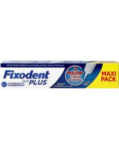 Fixodent Pro Plus Anti-Particules Neutre Crème Adhésive Pour Prothèses Dentaires 57 g