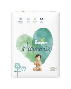 Pampers Harmonie Taille 3 Couches x74