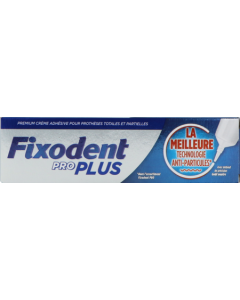 Fixodent Pro Plus La Meilleure Technologie Antiparticules 40g