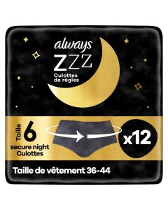 Always Culottes Jetables Zzz Taille S/M x3