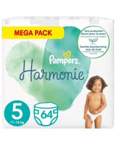 Pampers Harmonie Megapack T5 (11  kg Et +) x 64