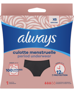 Always Sous Vêtement Menstruel Lavable XS 36/38