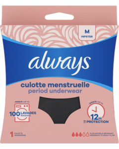 Always Sous Vêtement Menstruel Lavable M 40/42