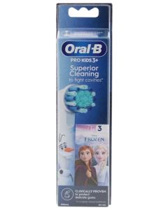 Oral B Pro Kids3+ Brossette Pour Brosse A Dents Reine Des Neiges x3